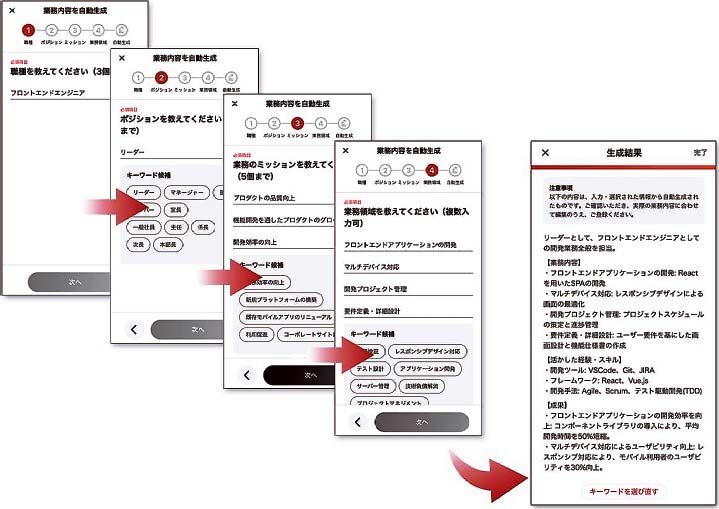 新規商品・サービスの創出　ビズリーチ