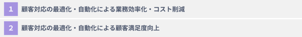 AIをコールセンターに導入する2つのメリット