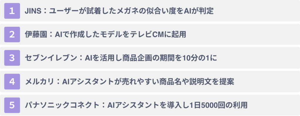 【2024年最新】日本企業のAI活用事例５選 