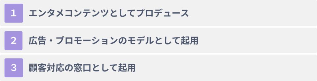 AIアイドルをビジネスに活用する3つの方法