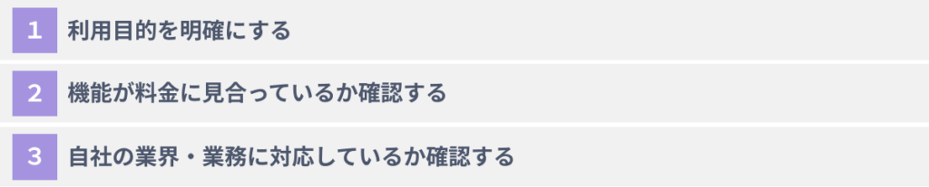 生成AIプラットフォーム選びで失敗しないための３つのポイント