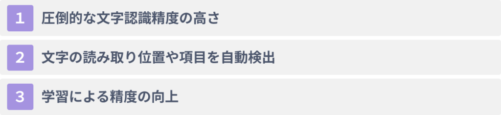 生成AI搭載OCRと従来のOCRの３つの違い