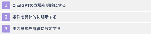 ChatGPTの深津式プロンプトの３つのポイント