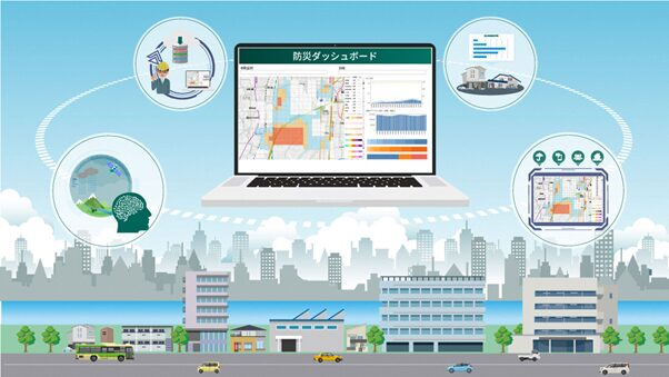 三井住友海上火災保険:AIが災害時の被害推定を可視化する防災ダッシュボードを提供