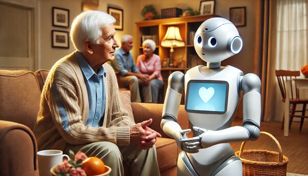 高齢者の精神をケアするロボットの開発 生成AI