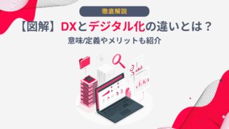 DX デジタル化 違い