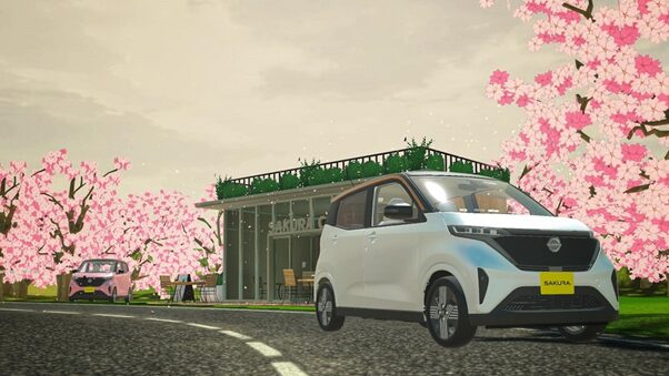 【日産自動車】メタバース上に3Dの自動車を再現し、新車発表会・試乗会を開催