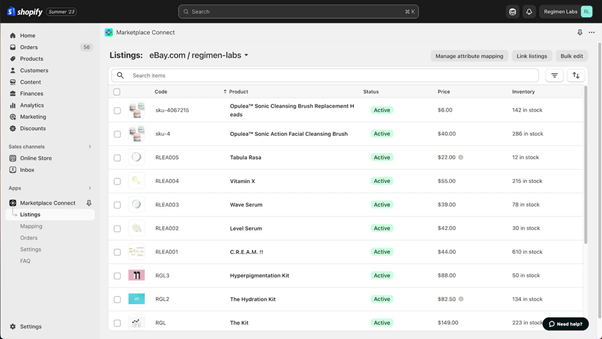 CMS Shopify