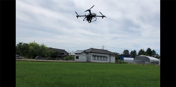 ドローンで得られたデータを活用し、効率的な農薬散布を実現
