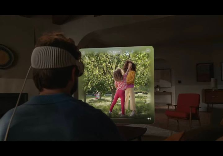 Apple Vision Pro　3D動画による思い出のシーンの記録・追体験