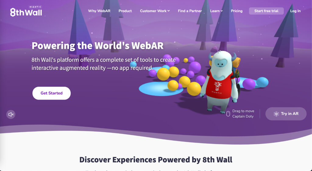 8thwall：国内外の有名企業が利用するWebAR開発プラットフォーム