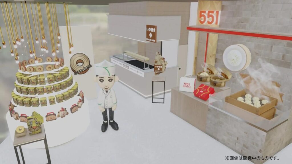 阪急阪神百貨店：VR上の百貨店でアバター接客を実施