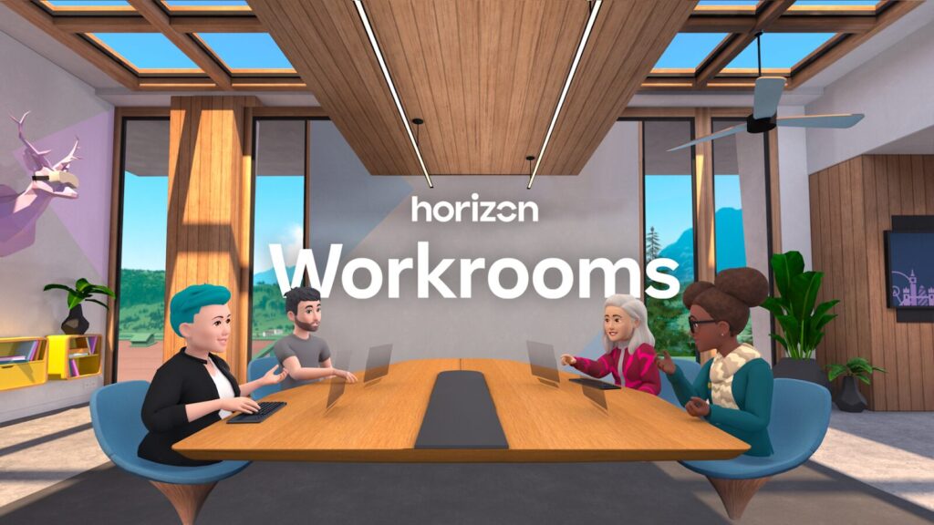 Horizon Workrooms：Meta社の提供するVRオフィスサービス