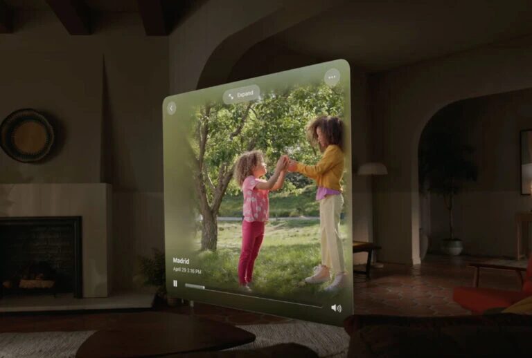 Apple Vision Pro　３Dカメラで目の前の思い出のシーンを記録・再生による追体験