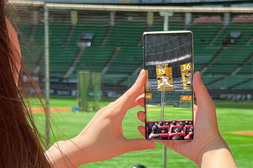 野球：ソフトバンクARを活用し新たな球場での観戦スタイルを実現