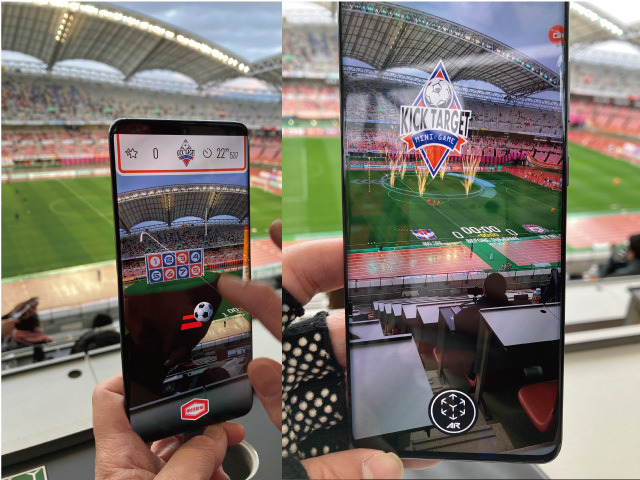 サッカー：アルビレックス新潟がARを活用し選手情報やスタジアム連動型ゲームのコンテンツを提供