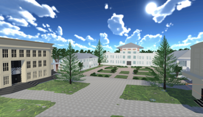 東京女子大学：大学広場をVR空間で再現し、VRオープンキャンパスを開催