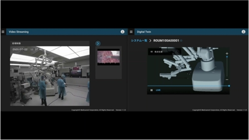 オプティム：手術ロボットの稼働情報・手術室の映像をリアルタイム取得