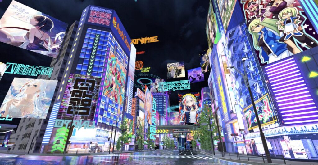 大日本印刷：VR空間上に「バーチャル秋葉原」をオープン