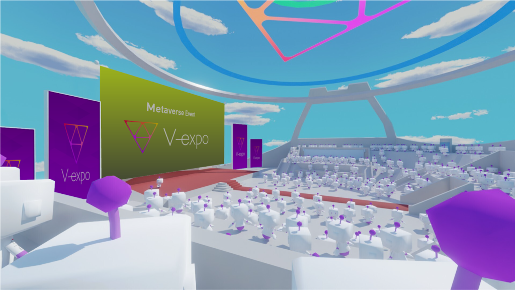 V-expo:メタバースイベント向けレンタルスペース