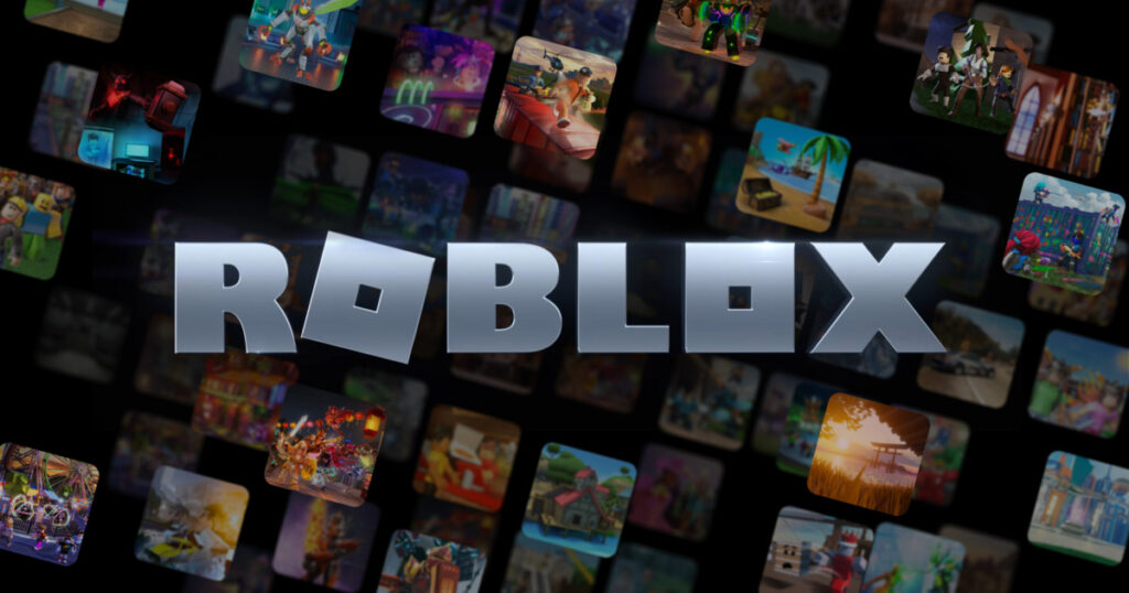 メタバース上でクリエイターが作成したコンテンツ　Roblox