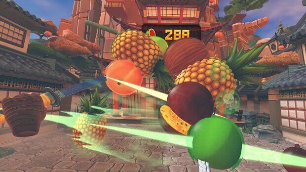 Super Fruit Ninja：果物を切るという斬新なゲームをVRで体験
