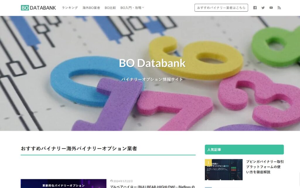 （画像：BO Databank）